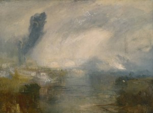 The Thames above Waterloo Bridge c.1830-5 by Joseph Mallord William Turner 1775-1851